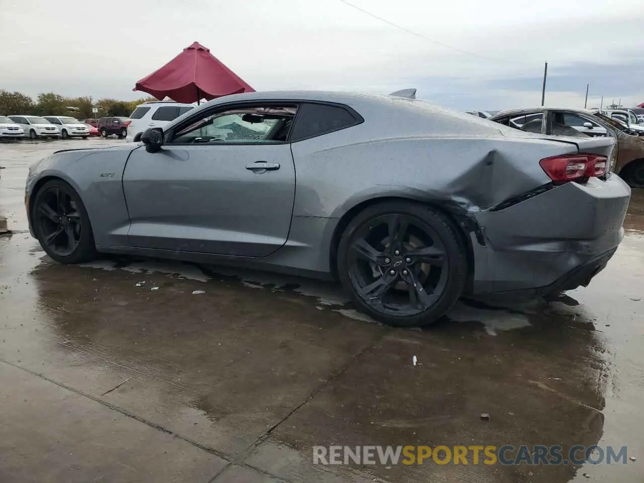 2 Photograph of a damaged car 1G1FF1R74L0123585 CHEVROLET CAMARO 2020