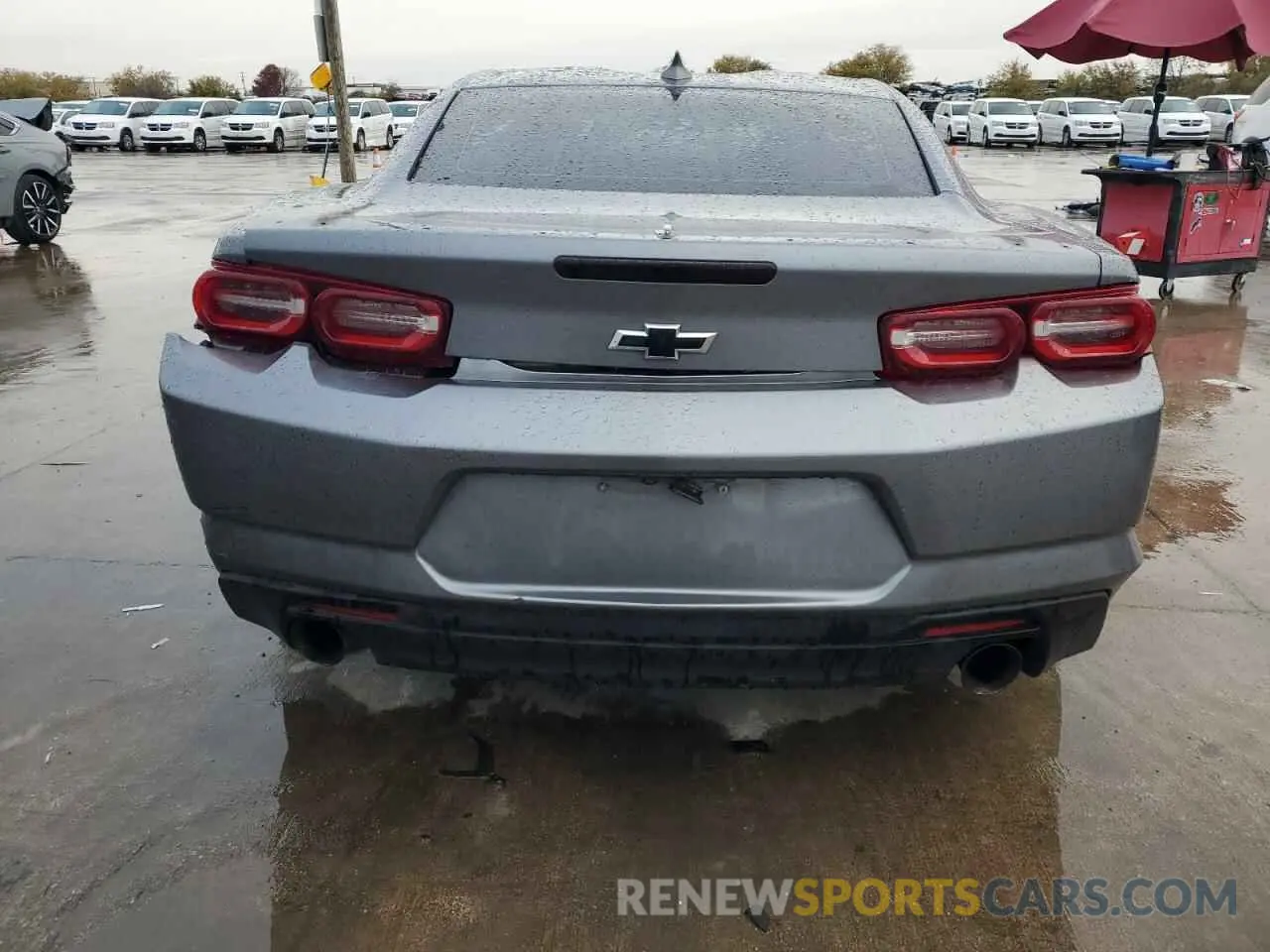 6 Photograph of a damaged car 1G1FF1R74L0123585 CHEVROLET CAMARO 2020