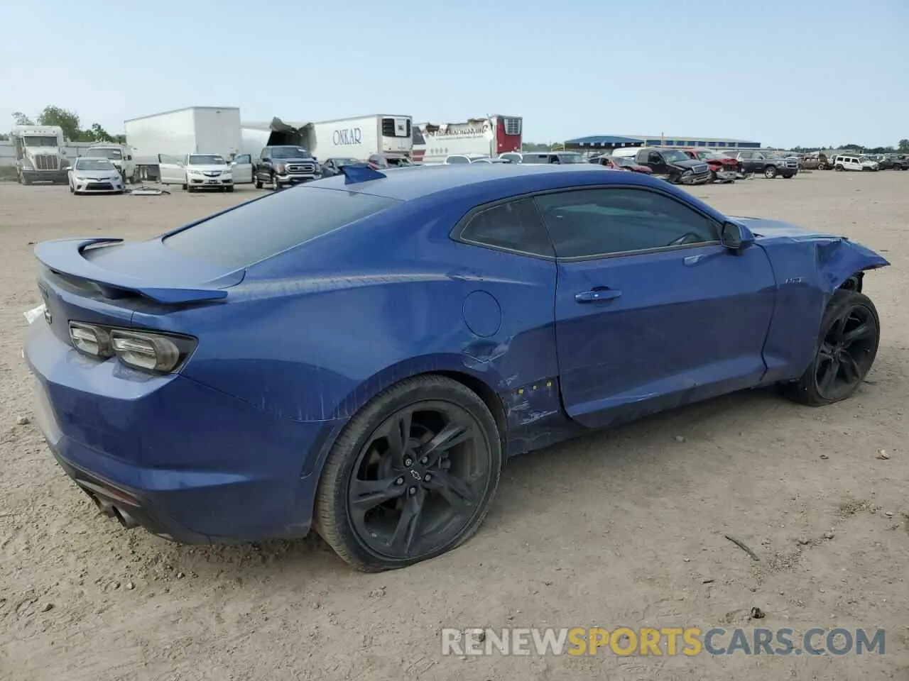 3 Photograph of a damaged car 1G1FF1R74L0130939 CHEVROLET CAMARO 2020