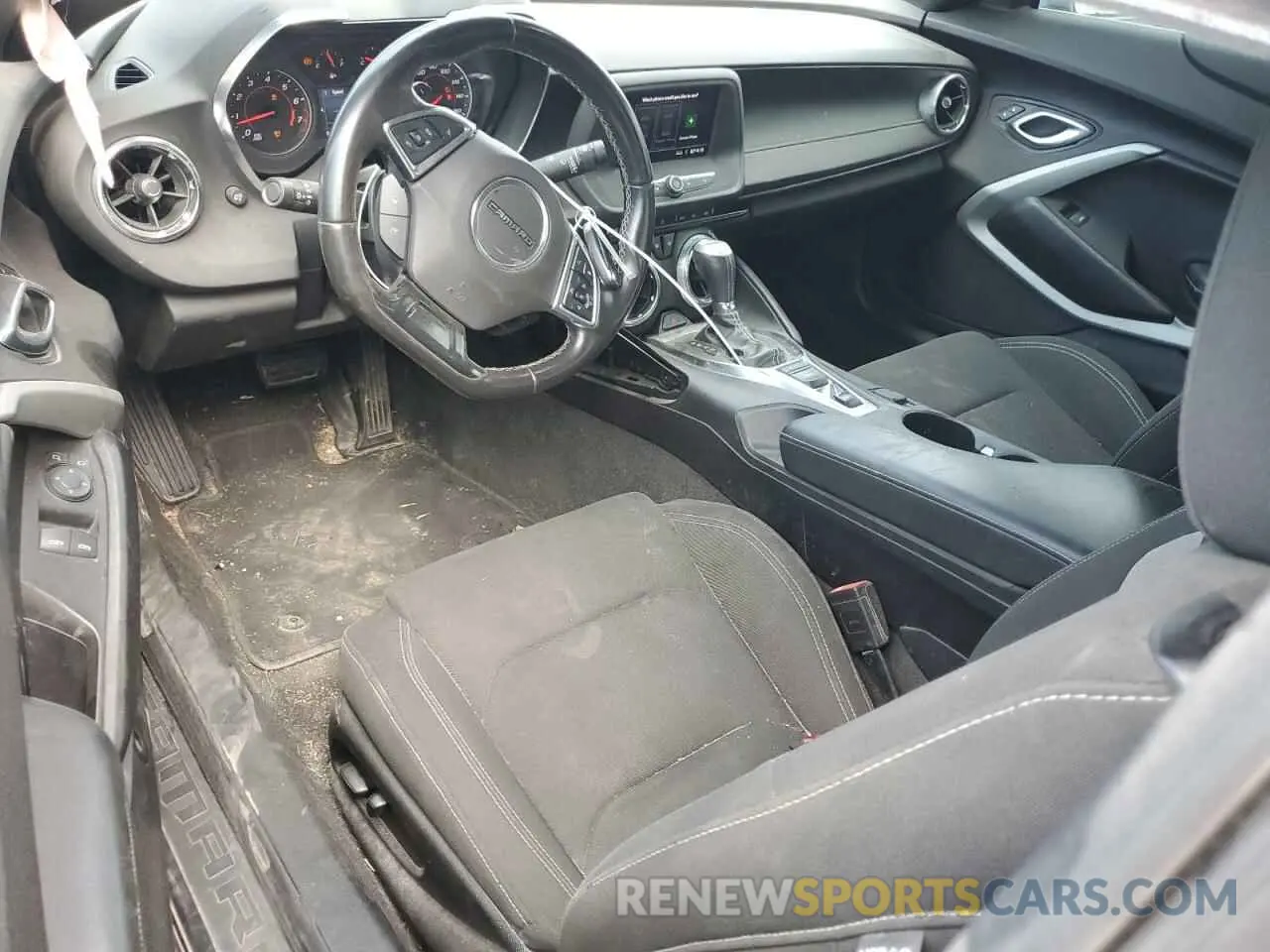 8 Photograph of a damaged car 1G1FF1R74L0130939 CHEVROLET CAMARO 2020