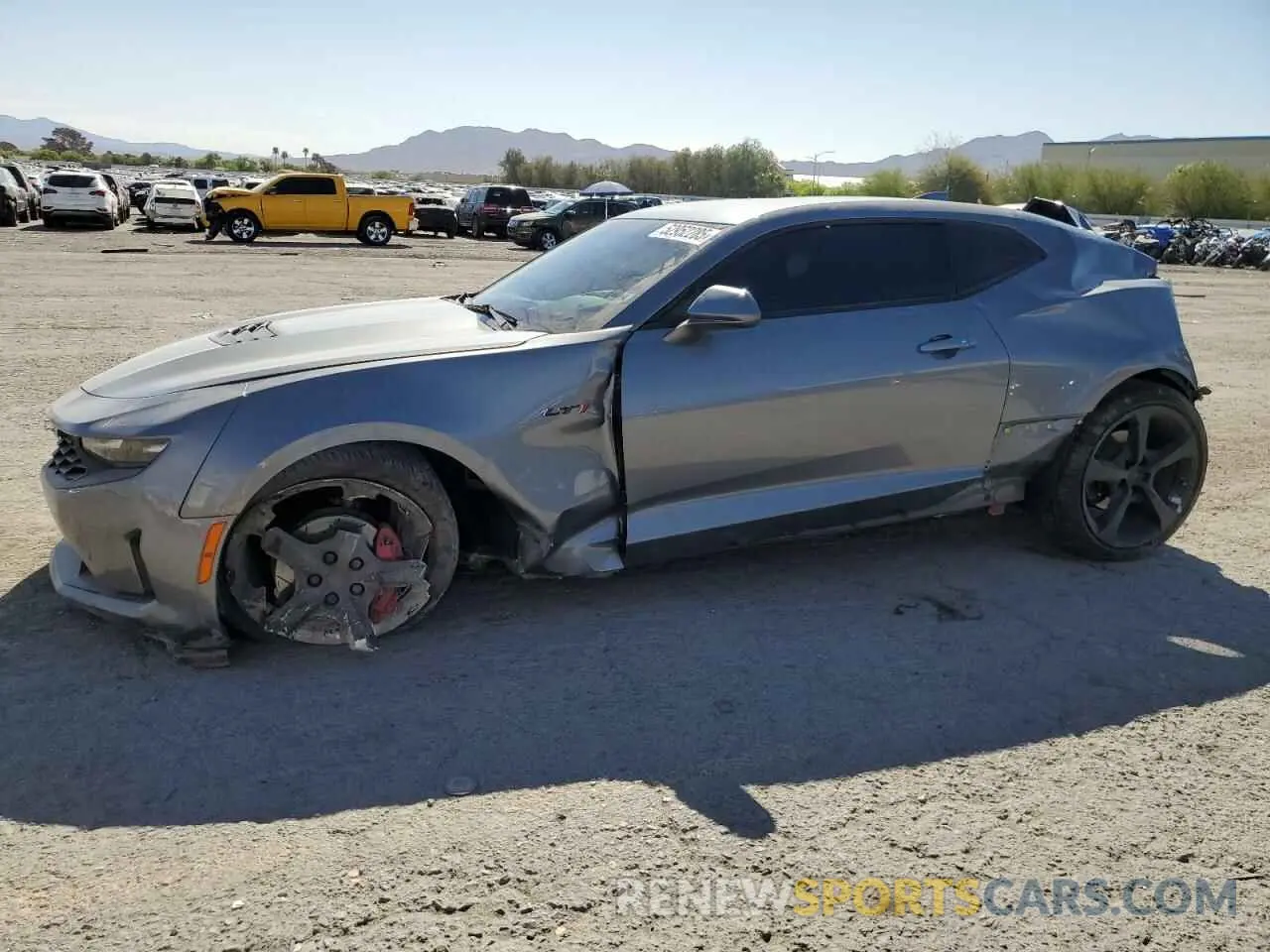 1 Photograph of a damaged car 1G1FF1R76L0135706 CHEVROLET CAMARO 2020