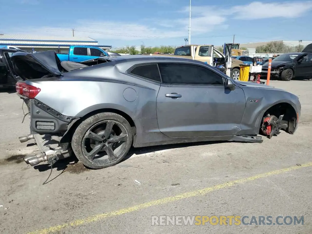 3 Photograph of a damaged car 1G1FF1R76L0135706 CHEVROLET CAMARO 2020