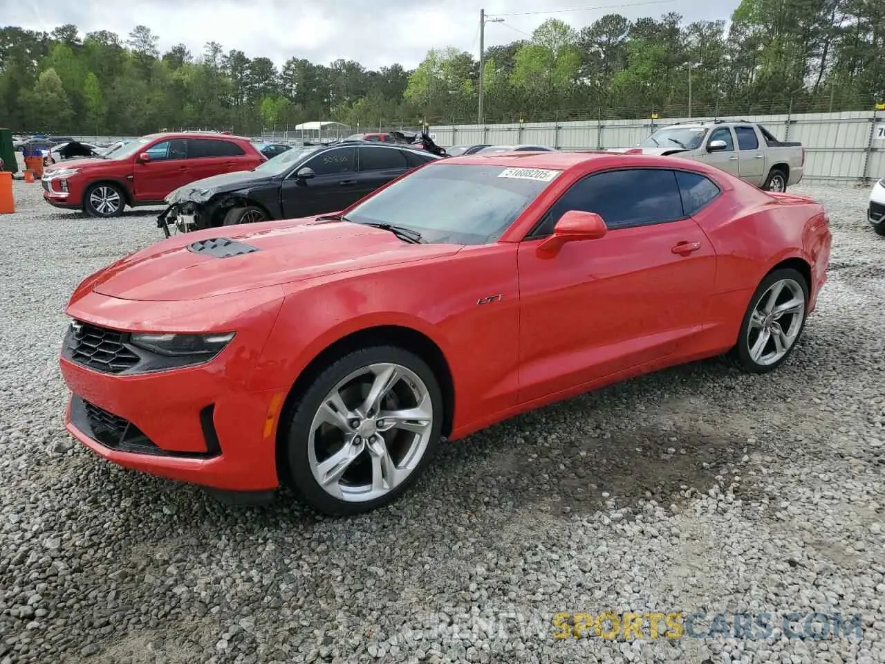 1 Photograph of a damaged car 1G1FF1R76L0148939 CHEVROLET CAMARO 2020