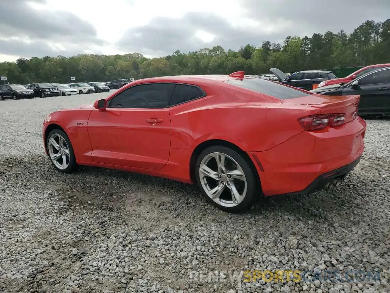 2 Photograph of a damaged car 1G1FF1R76L0148939 CHEVROLET CAMARO 2020