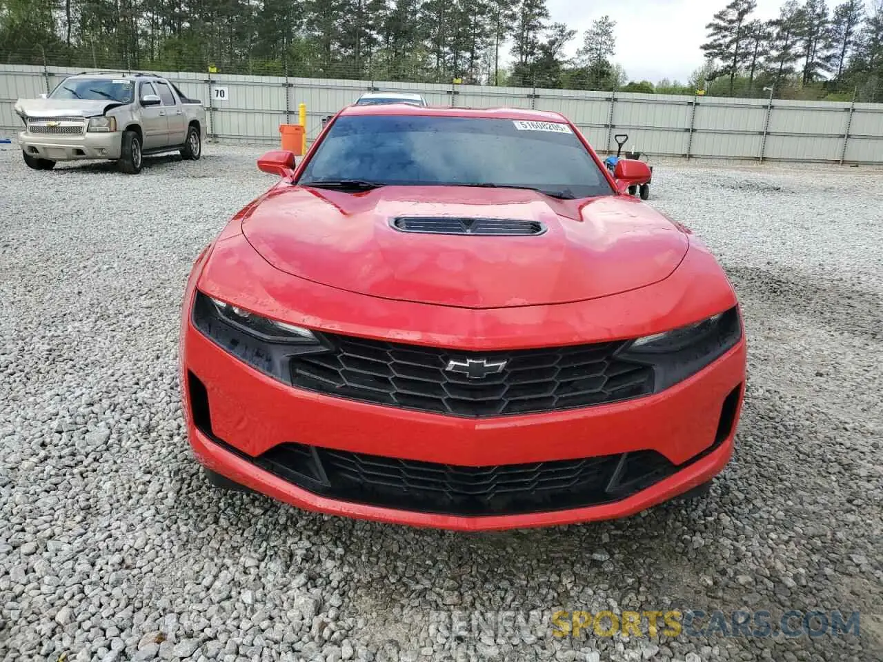5 Photograph of a damaged car 1G1FF1R76L0148939 CHEVROLET CAMARO 2020