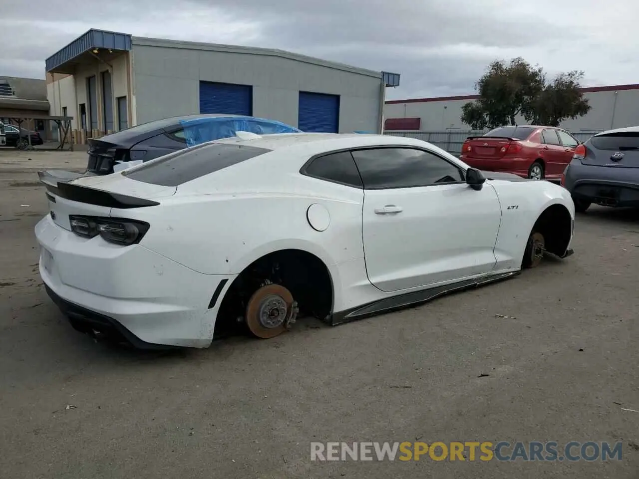 3 Photograph of a damaged car 1G1FF1R77L0150294 CHEVROLET CAMARO 2020