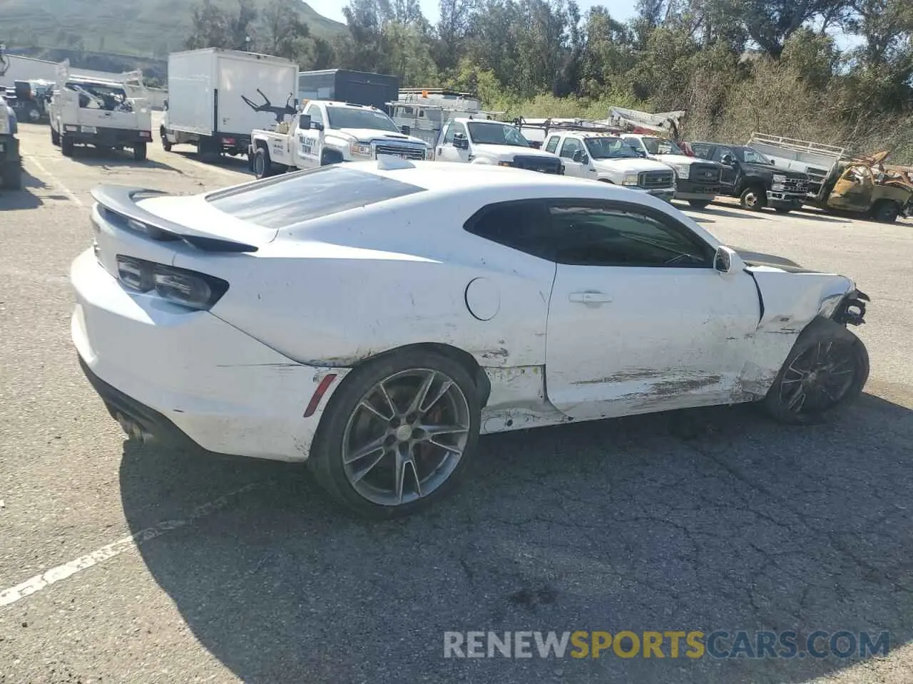 3 Photograph of a damaged car 1G1FF1R7XL0110159 CHEVROLET CAMARO 2020