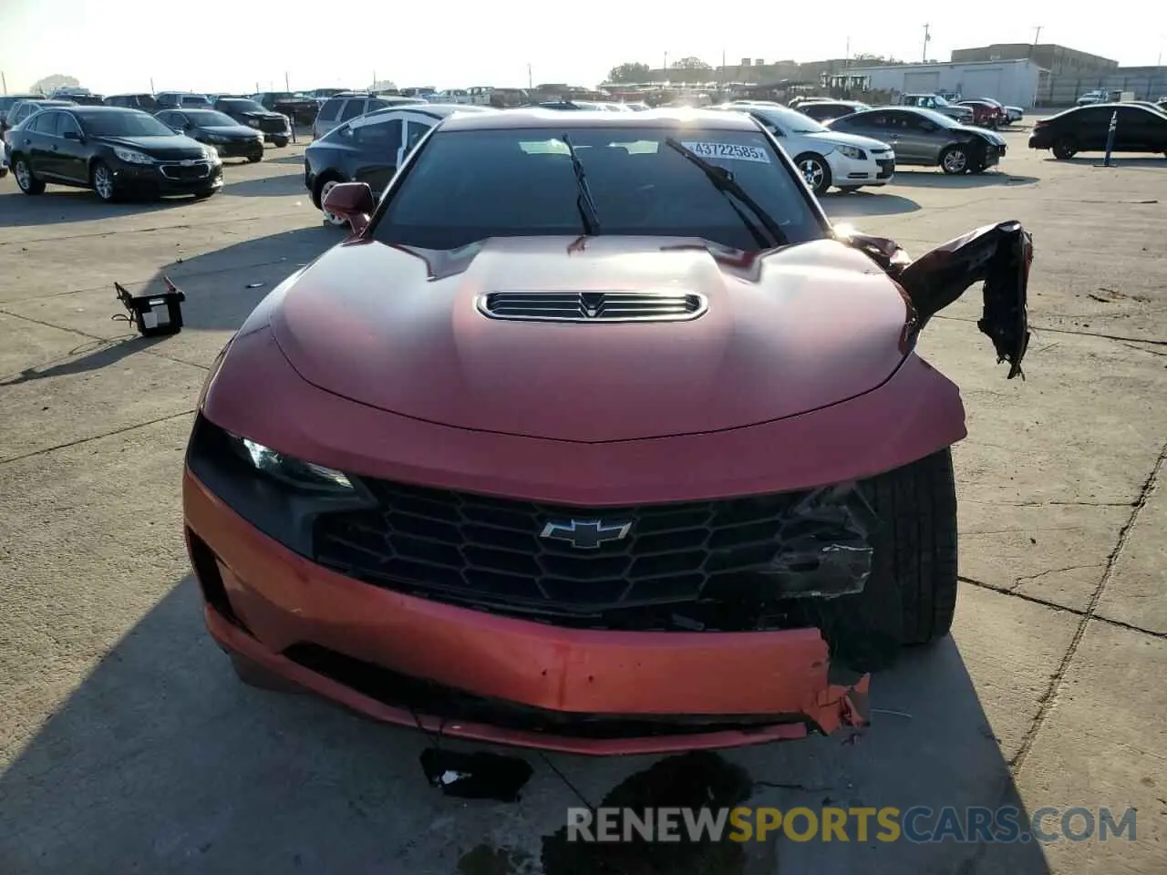 5 Photograph of a damaged car 1G1FF1R7XL0128161 CHEVROLET CAMARO 2020