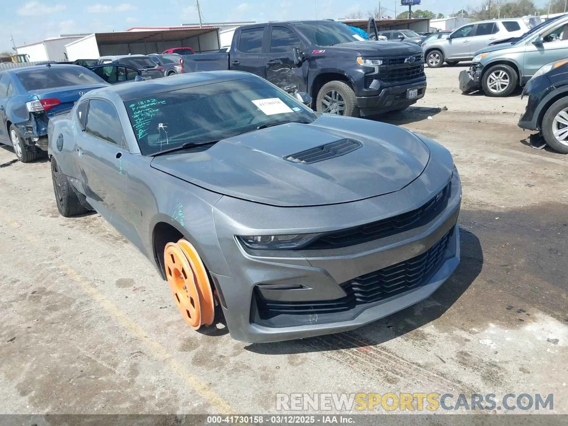 1 Photograph of a damaged car 1G1FG1R71L0114890 CHEVROLET CAMARO 2020