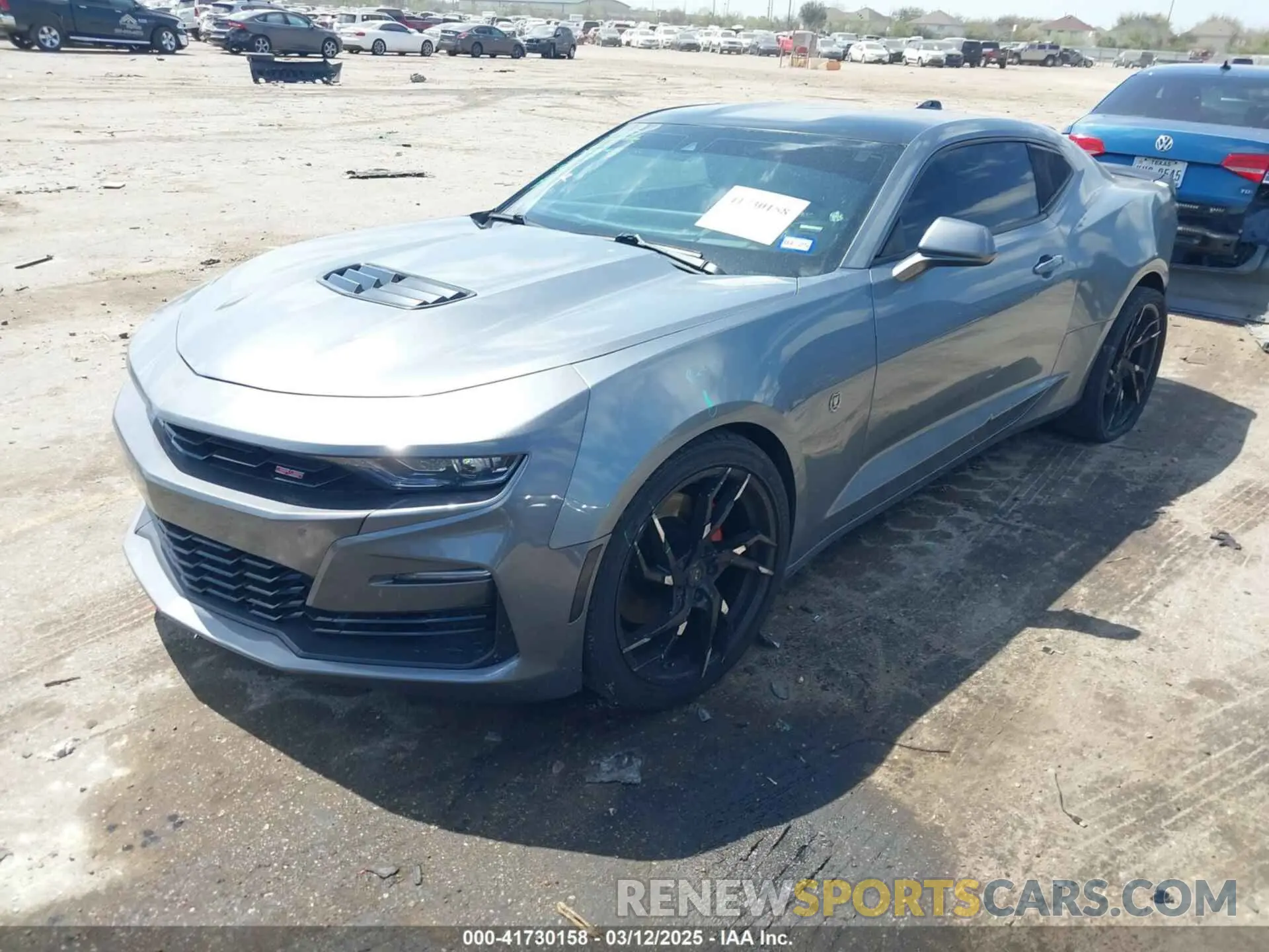2 Photograph of a damaged car 1G1FG1R71L0114890 CHEVROLET CAMARO 2020
