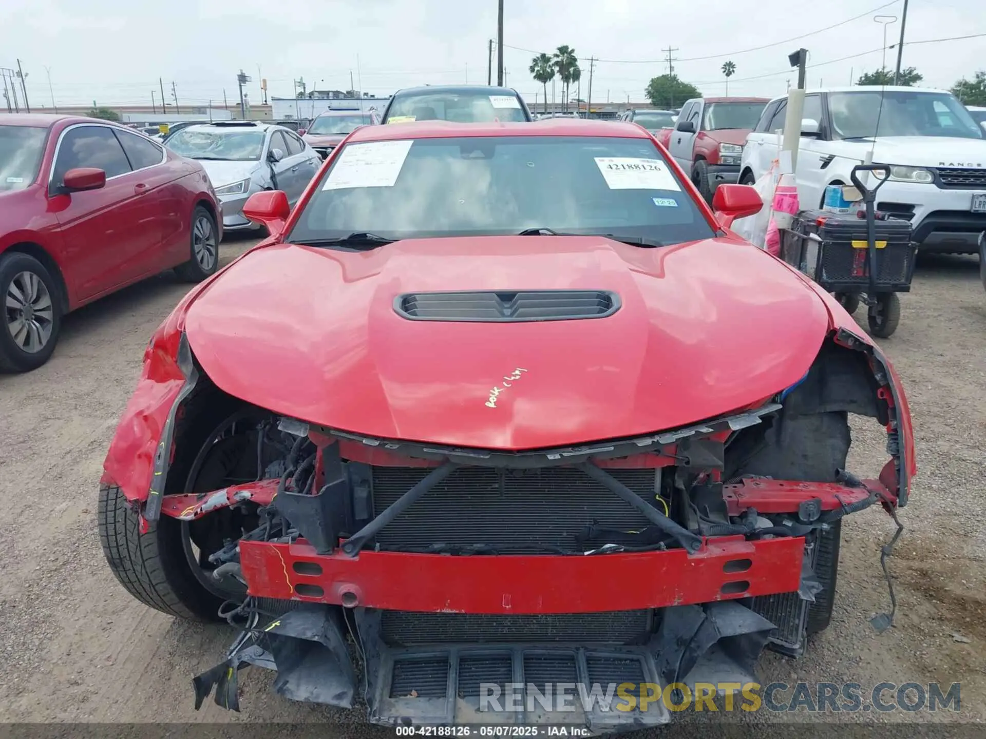 12 Photograph of a damaged car 1G1FH1R70L0114005 CHEVROLET CAMARO 2020