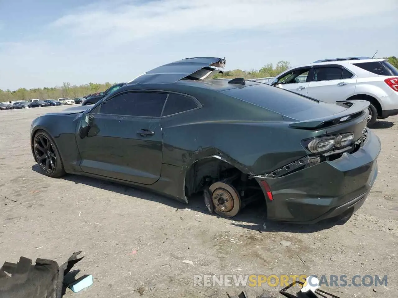 2 Photograph of a damaged car 1G1FH1R70L0117597 CHEVROLET CAMARO 2020