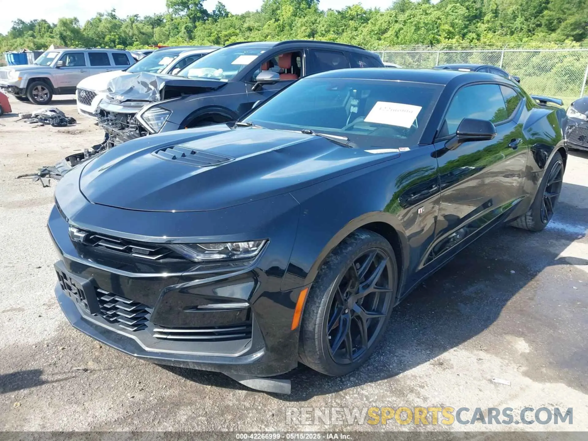 2 Photograph of a damaged car 1G1FH1R72L0127788 CHEVROLET CAMARO 2020