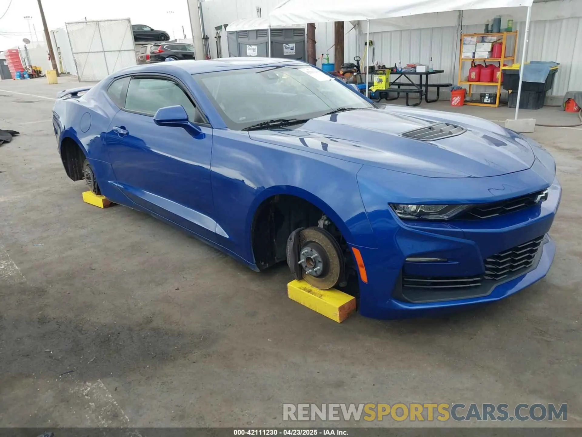 1 Photograph of a damaged car 1G1FH1R73L0106979 CHEVROLET CAMARO 2020