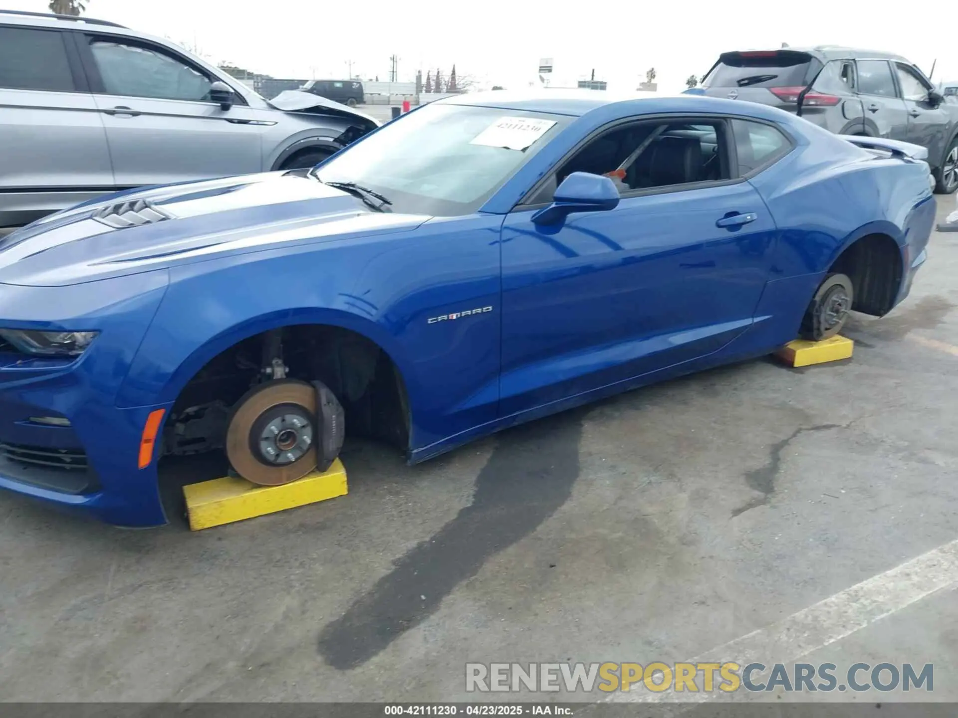 6 Photograph of a damaged car 1G1FH1R73L0106979 CHEVROLET CAMARO 2020