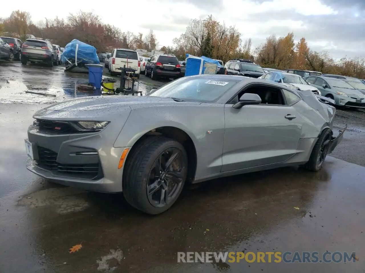 1 Photograph of a damaged car 1G1FH1R75L0124612 CHEVROLET CAMARO 2020