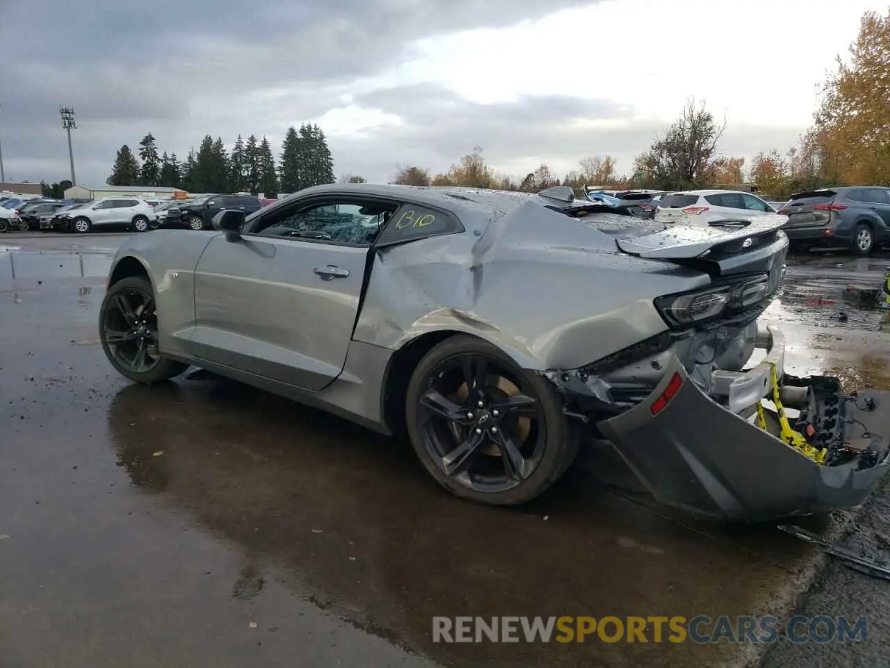 2 Photograph of a damaged car 1G1FH1R75L0124612 CHEVROLET CAMARO 2020