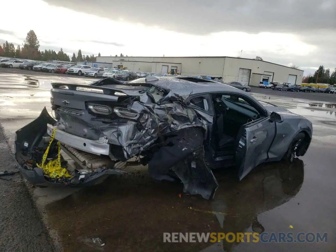 3 Photograph of a damaged car 1G1FH1R75L0124612 CHEVROLET CAMARO 2020