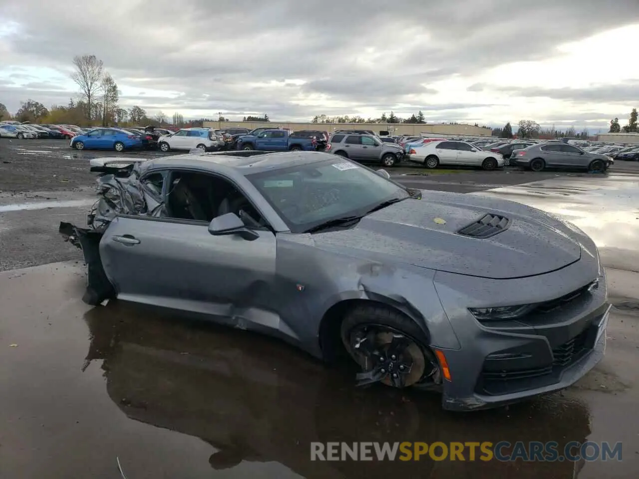 4 Photograph of a damaged car 1G1FH1R75L0124612 CHEVROLET CAMARO 2020