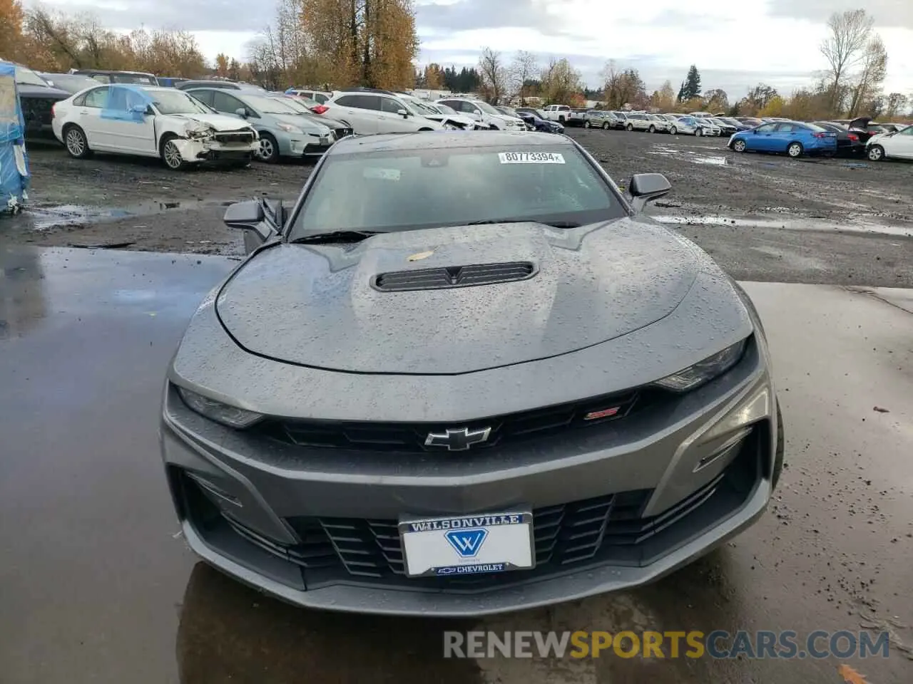5 Photograph of a damaged car 1G1FH1R75L0124612 CHEVROLET CAMARO 2020