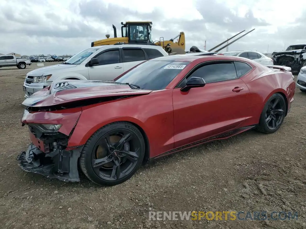1 Photograph of a damaged car 1G1FH1R75L0126229 CHEVROLET CAMARO 2020