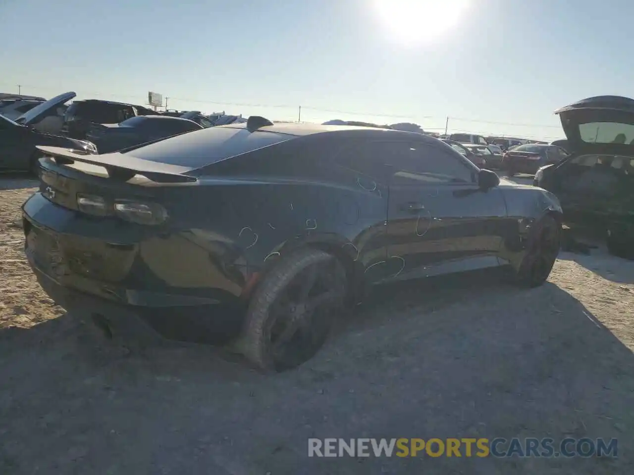 3 Photograph of a damaged car 1G1FH1R75L0135660 CHEVROLET CAMARO 2020