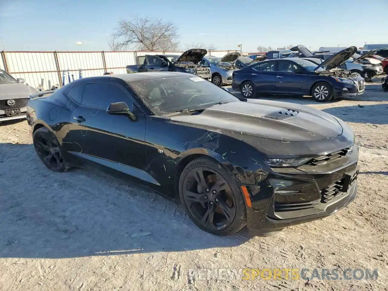 4 Photograph of a damaged car 1G1FH1R75L0135660 CHEVROLET CAMARO 2020