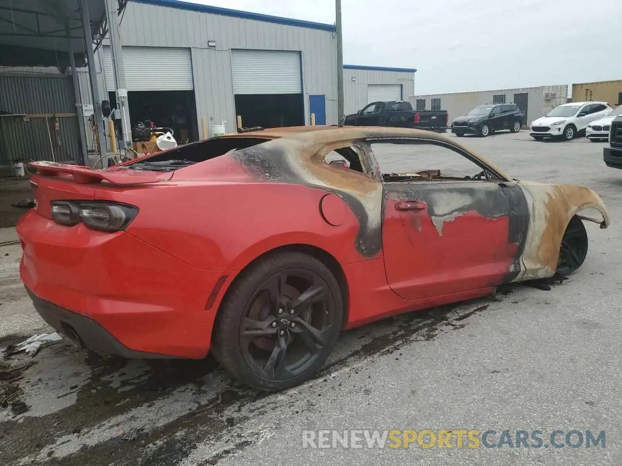 3 Photograph of a damaged car 1G1FH1R76L0130127 CHEVROLET CAMARO 2020