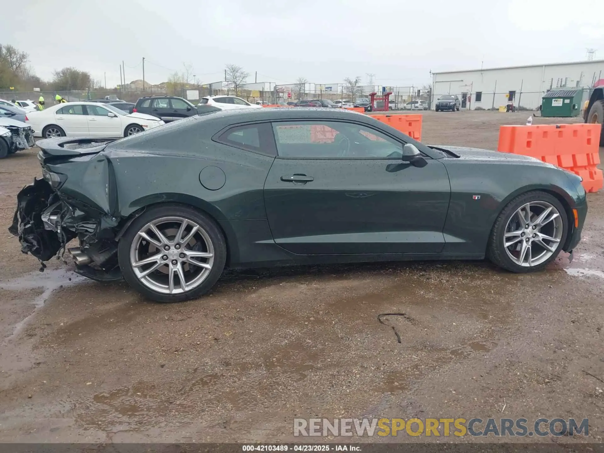 13 Photograph of a damaged car 1G1FH1R78L0105262 CHEVROLET CAMARO 2020