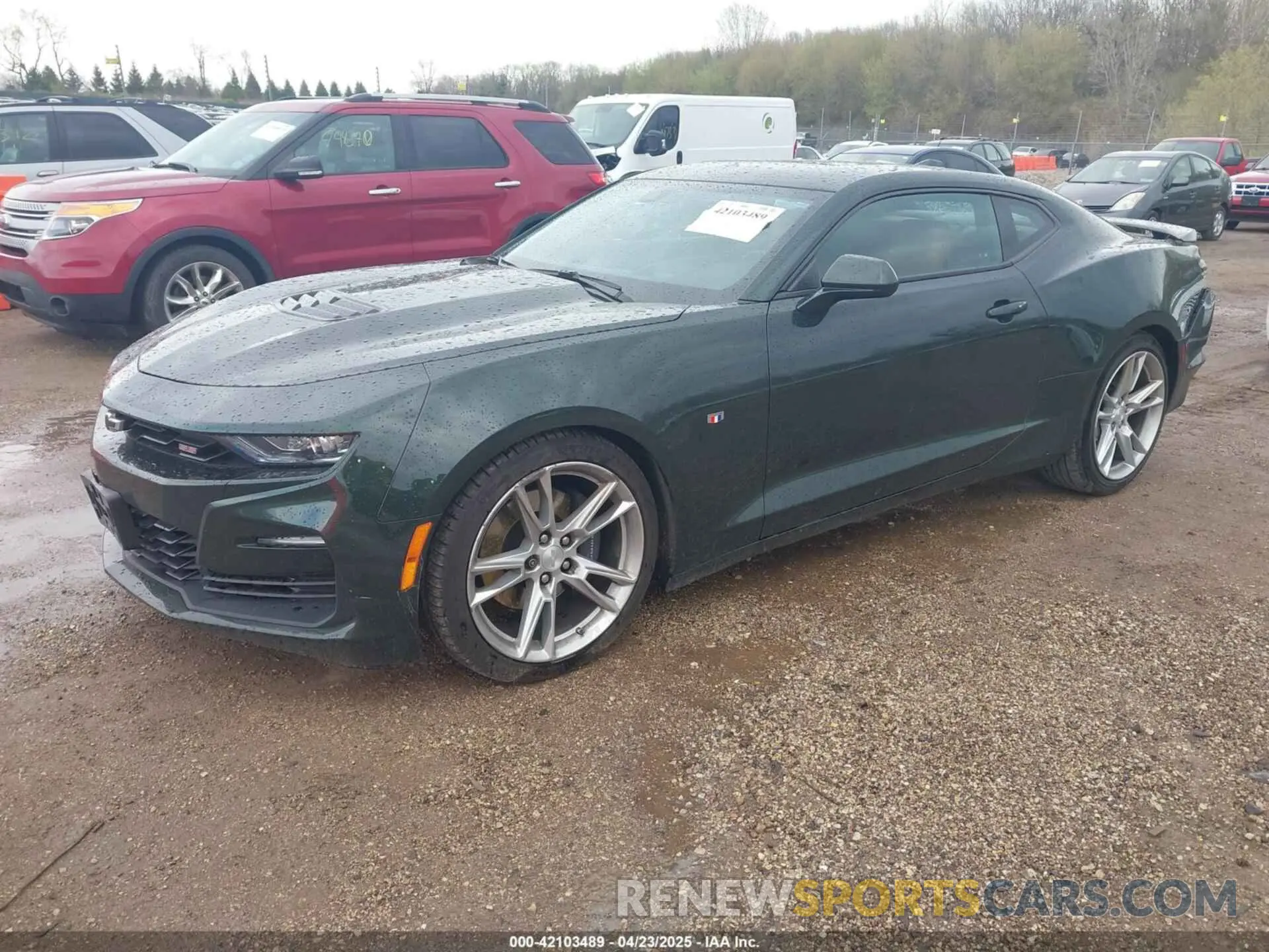 2 Photograph of a damaged car 1G1FH1R78L0105262 CHEVROLET CAMARO 2020