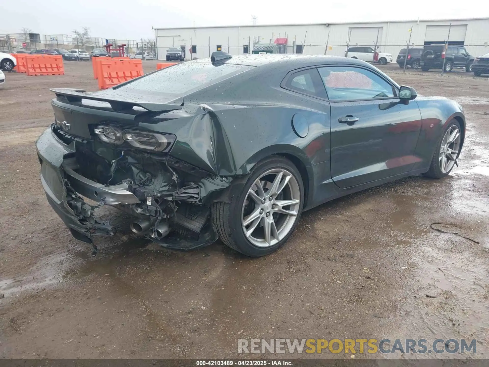 4 Photograph of a damaged car 1G1FH1R78L0105262 CHEVROLET CAMARO 2020