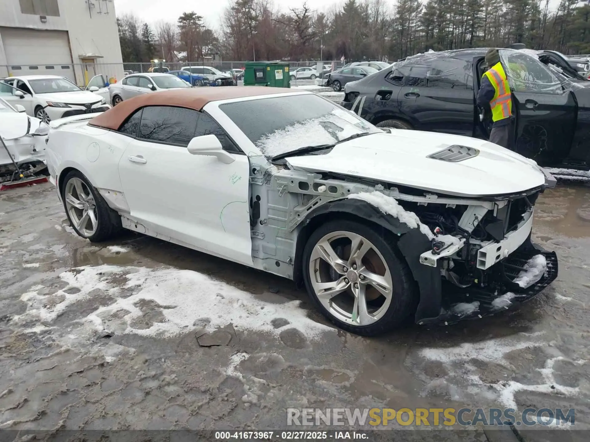 1 Photograph of a damaged car 1G1FH3D70L0108014 CHEVROLET CAMARO 2020