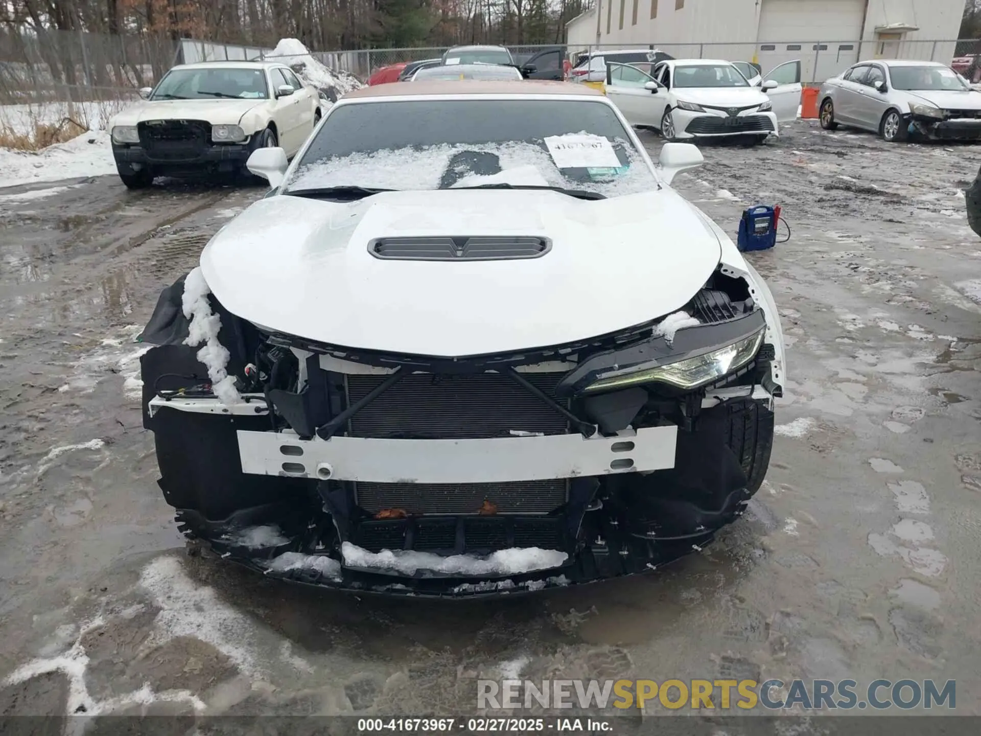 12 Photograph of a damaged car 1G1FH3D70L0108014 CHEVROLET CAMARO 2020