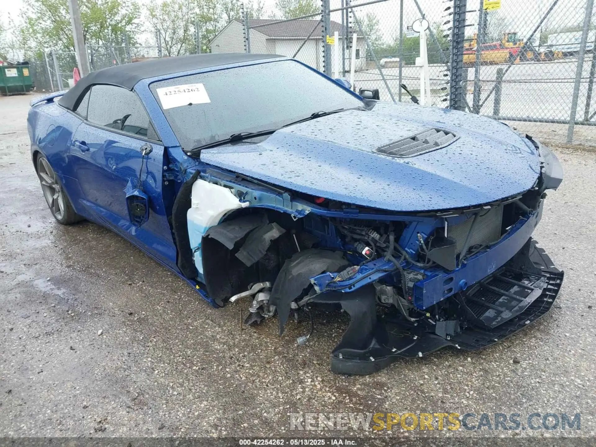 1 Photograph of a damaged car 1G1FH3D71L0103498 CHEVROLET CAMARO 2020