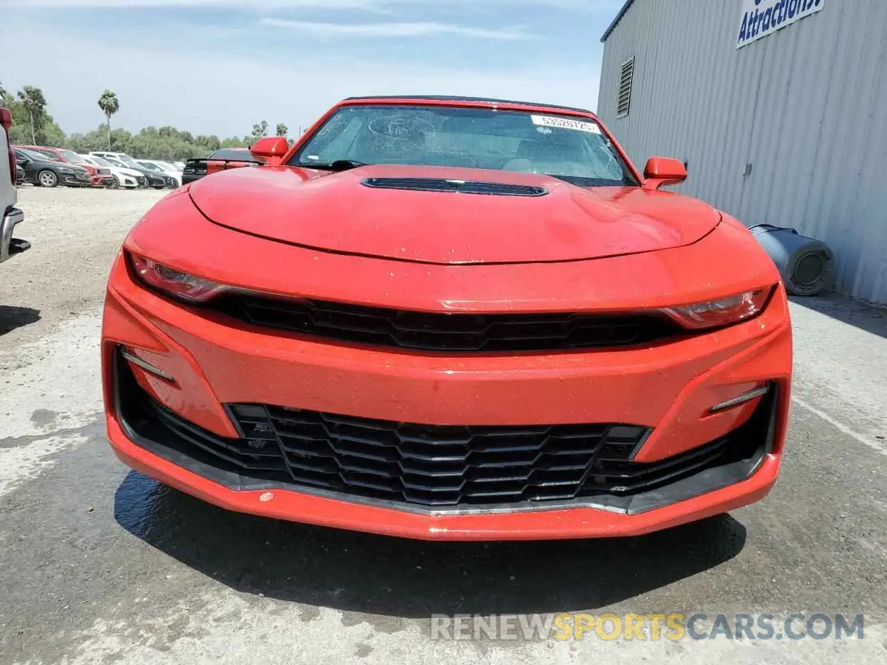 5 Photograph of a damaged car 1G1FH3D71L0116154 CHEVROLET CAMARO 2020