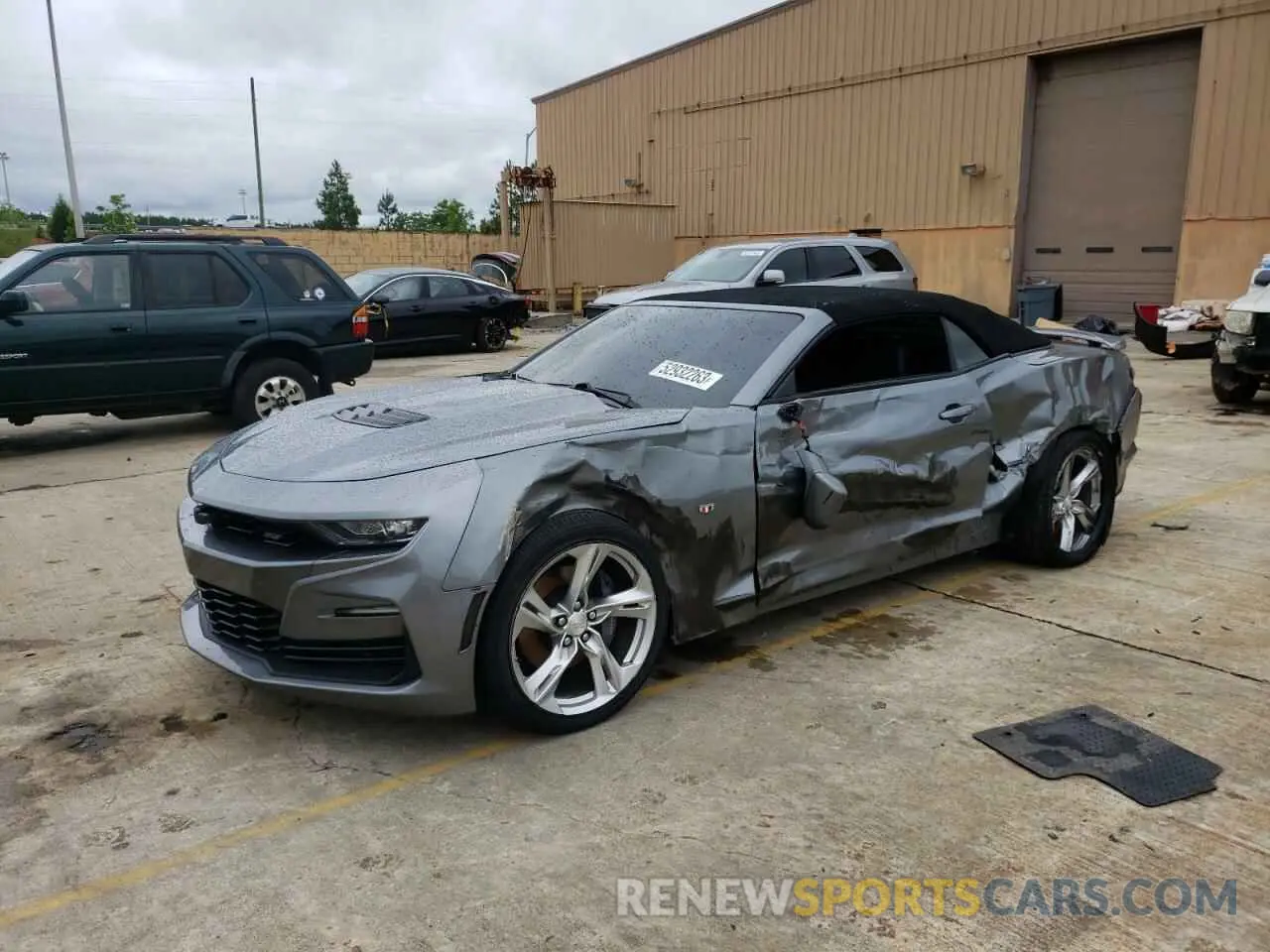 1 Photograph of a damaged car 1G1FH3D71L0132368 CHEVROLET CAMARO 2020
