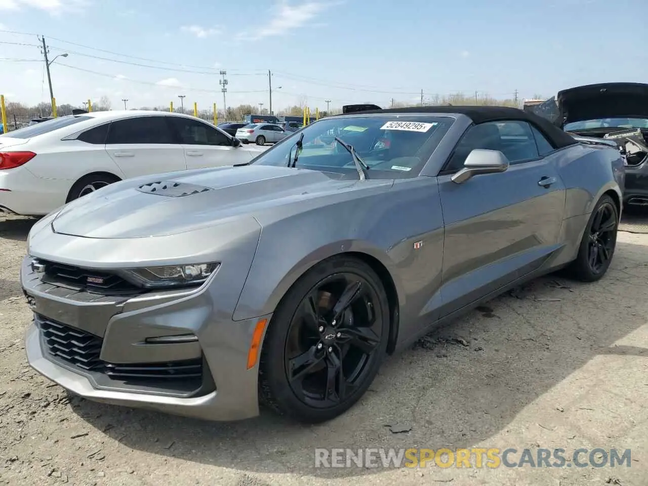 1 Photograph of a damaged car 1G1FH3D72L0118429 CHEVROLET CAMARO 2020