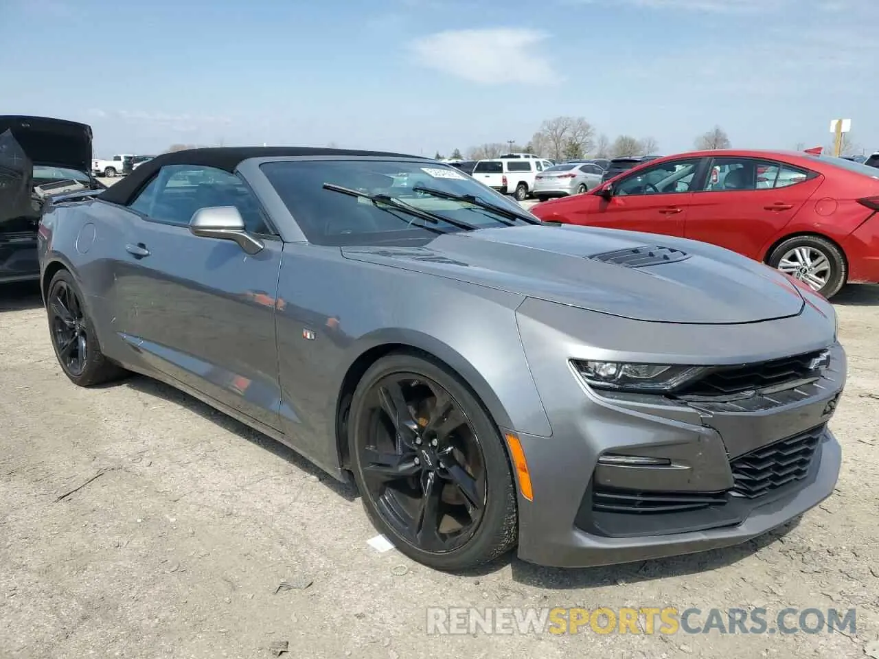 4 Photograph of a damaged car 1G1FH3D72L0118429 CHEVROLET CAMARO 2020