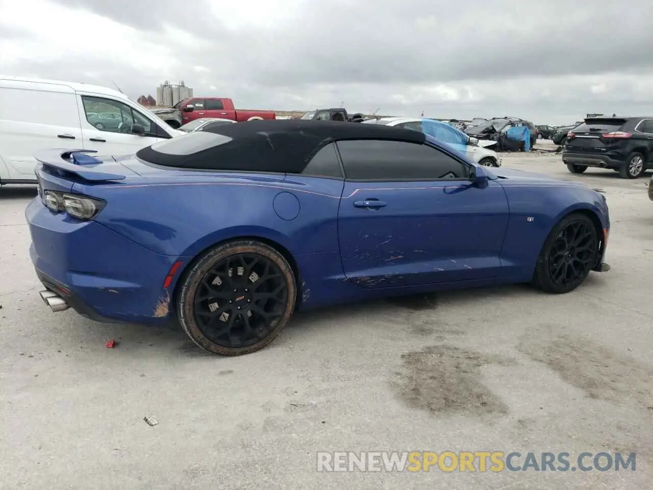 3 Photograph of a damaged car 1G1FH3D74L0127357 CHEVROLET CAMARO 2020