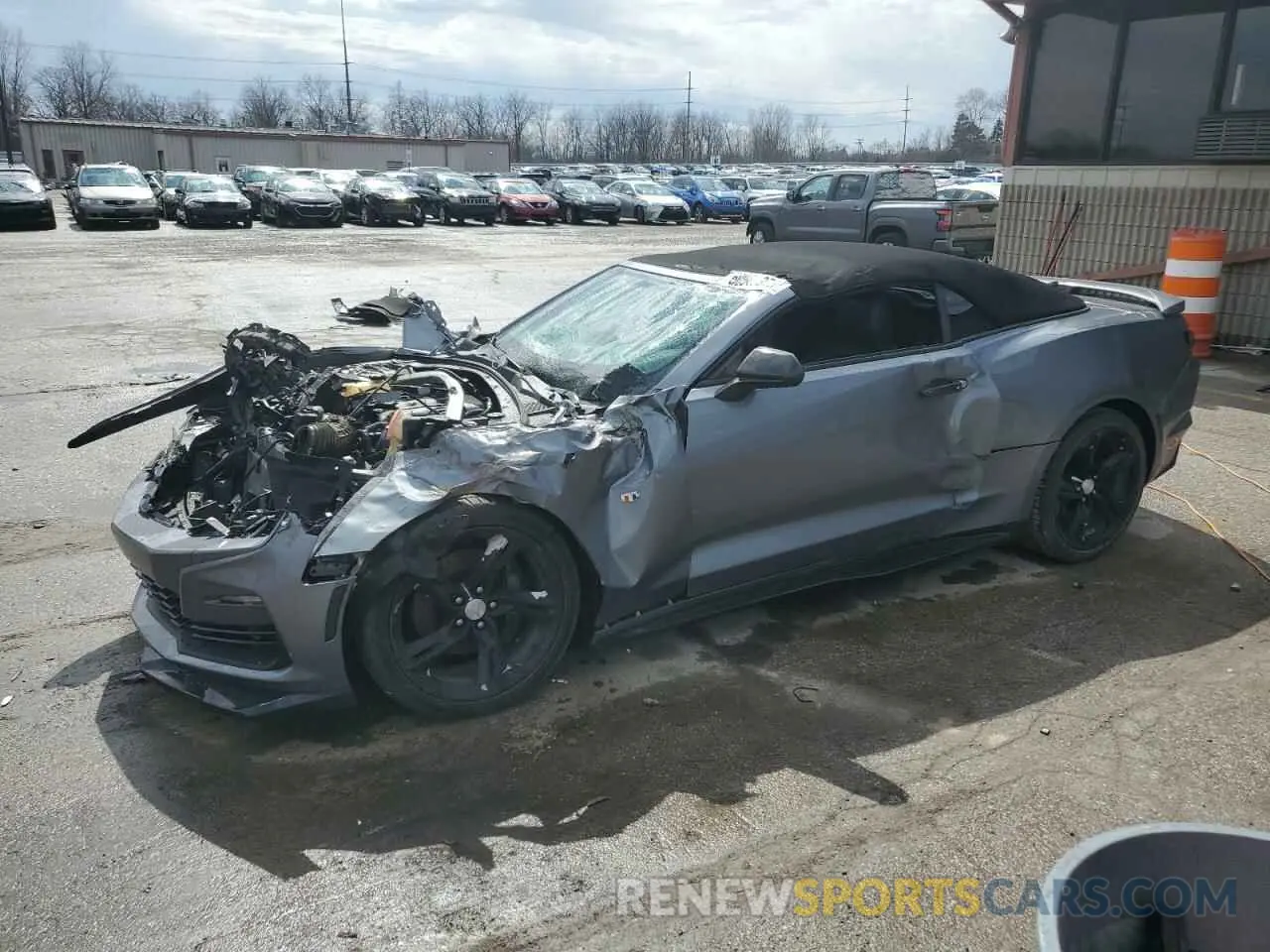 1 Photograph of a damaged car 1G1FH3D75L0102578 CHEVROLET CAMARO 2020