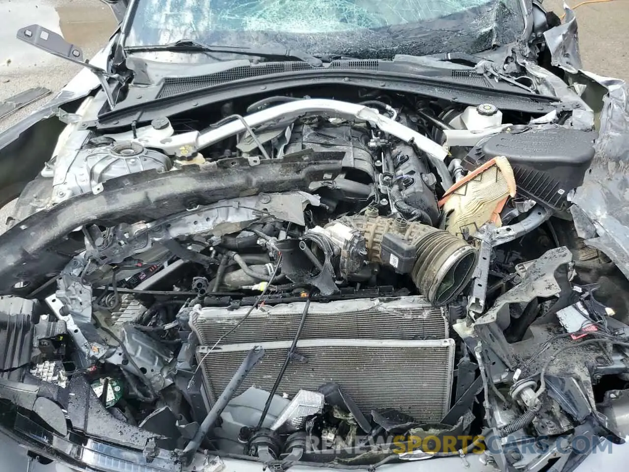 12 Photograph of a damaged car 1G1FH3D75L0102578 CHEVROLET CAMARO 2020