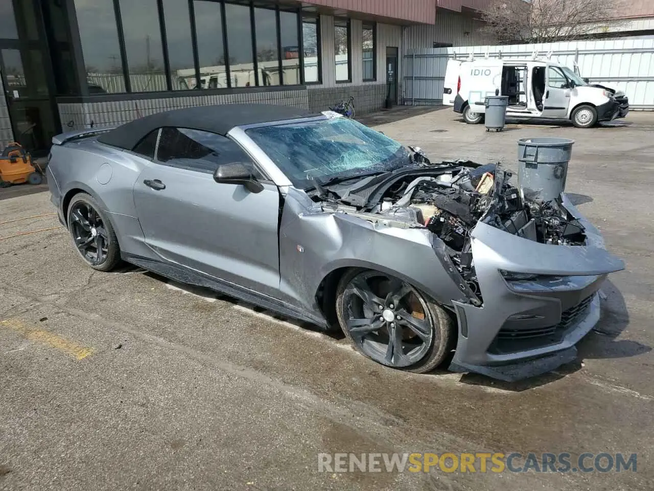 4 Photograph of a damaged car 1G1FH3D75L0102578 CHEVROLET CAMARO 2020