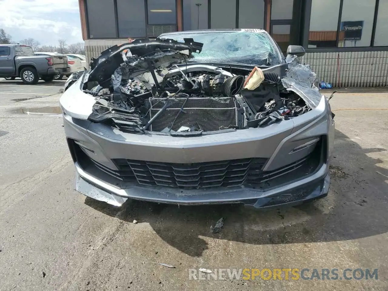 5 Photograph of a damaged car 1G1FH3D75L0102578 CHEVROLET CAMARO 2020