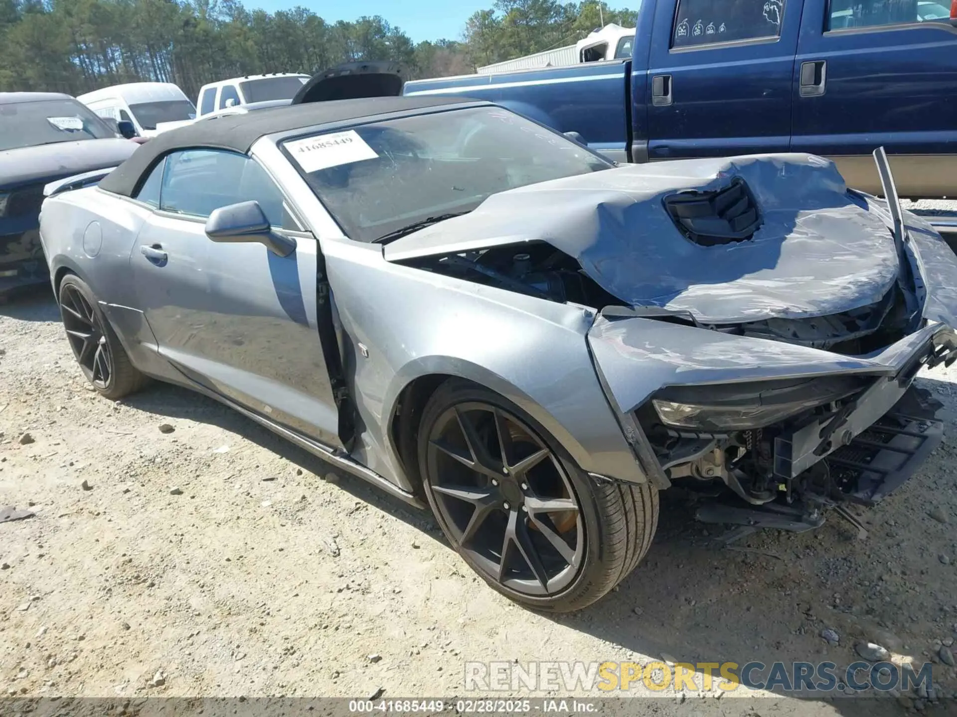 1 Photograph of a damaged car 1G1FH3D76L0132284 CHEVROLET CAMARO 2020