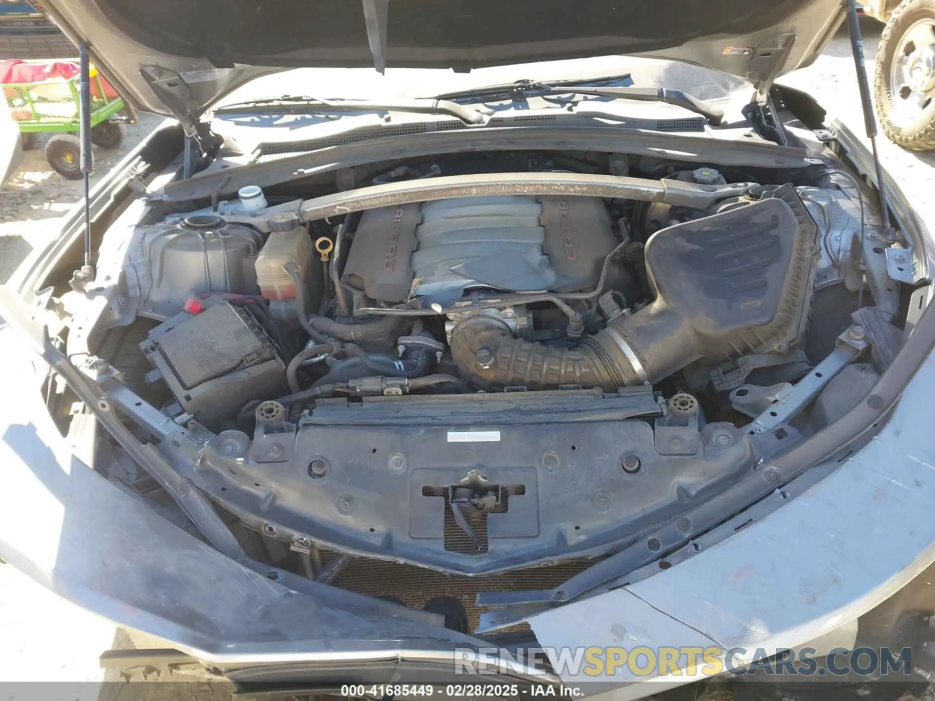 10 Photograph of a damaged car 1G1FH3D76L0132284 CHEVROLET CAMARO 2020