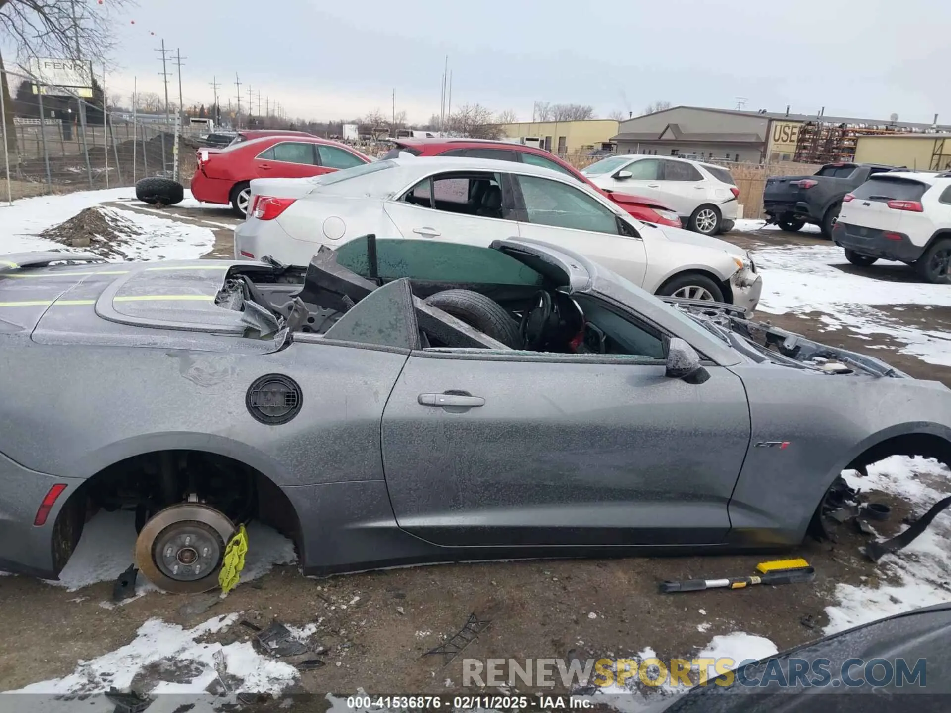 12 Photograph of a damaged car 1G1FH3D76L0143317 CHEVROLET CAMARO 2020