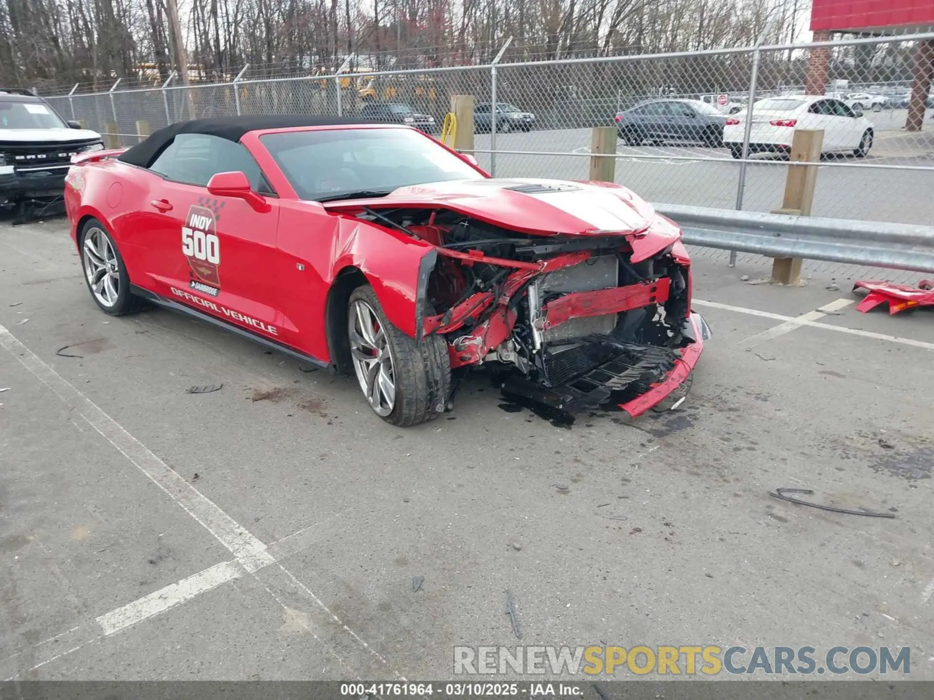 1 Photograph of a damaged car 1G1FH3D7XL0133468 CHEVROLET CAMARO 2020
