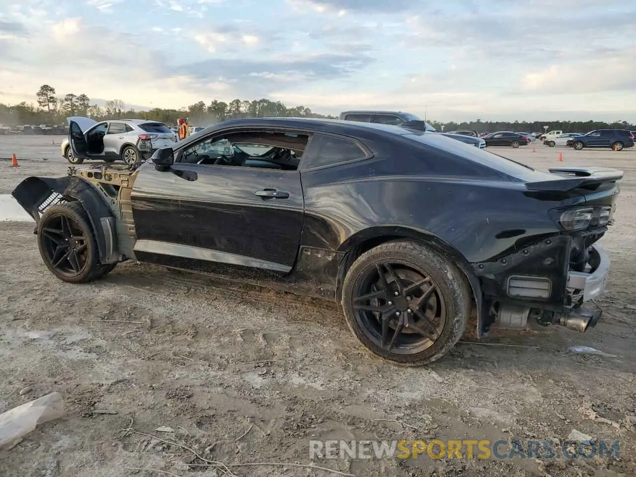 2 Photograph of a damaged car 1G1FK1R65L0128622 CHEVROLET CAMARO 2020