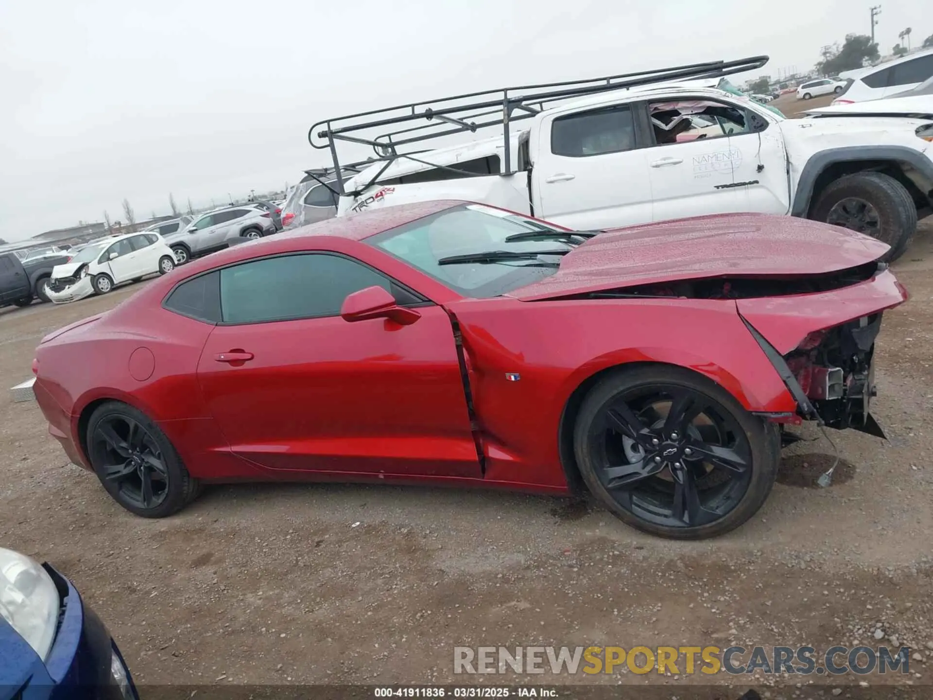 13 Photograph of a damaged car 1G1FA1RS6M0141462 CHEVROLET CAMARO 2021