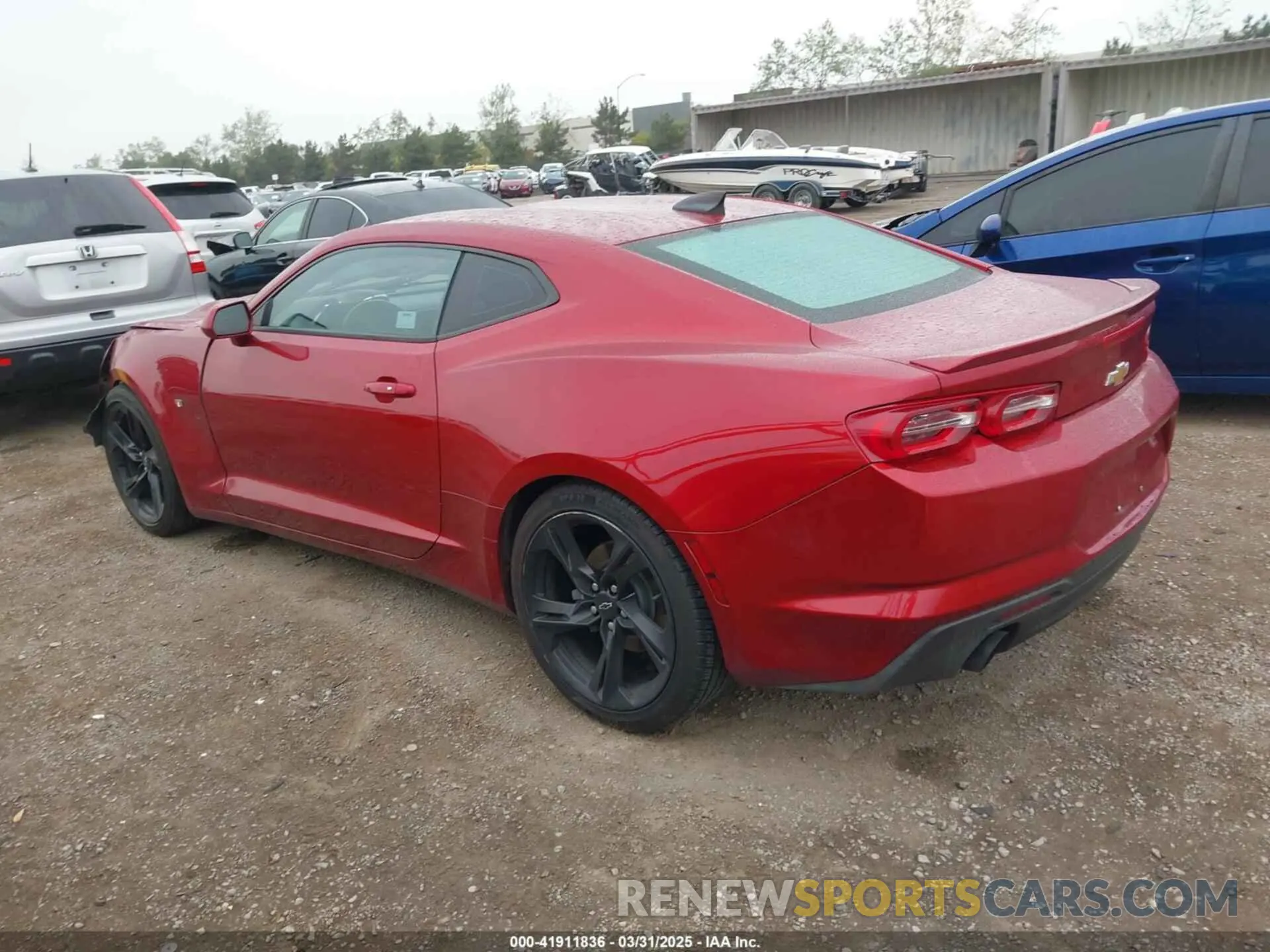 3 Photograph of a damaged car 1G1FA1RS6M0141462 CHEVROLET CAMARO 2021